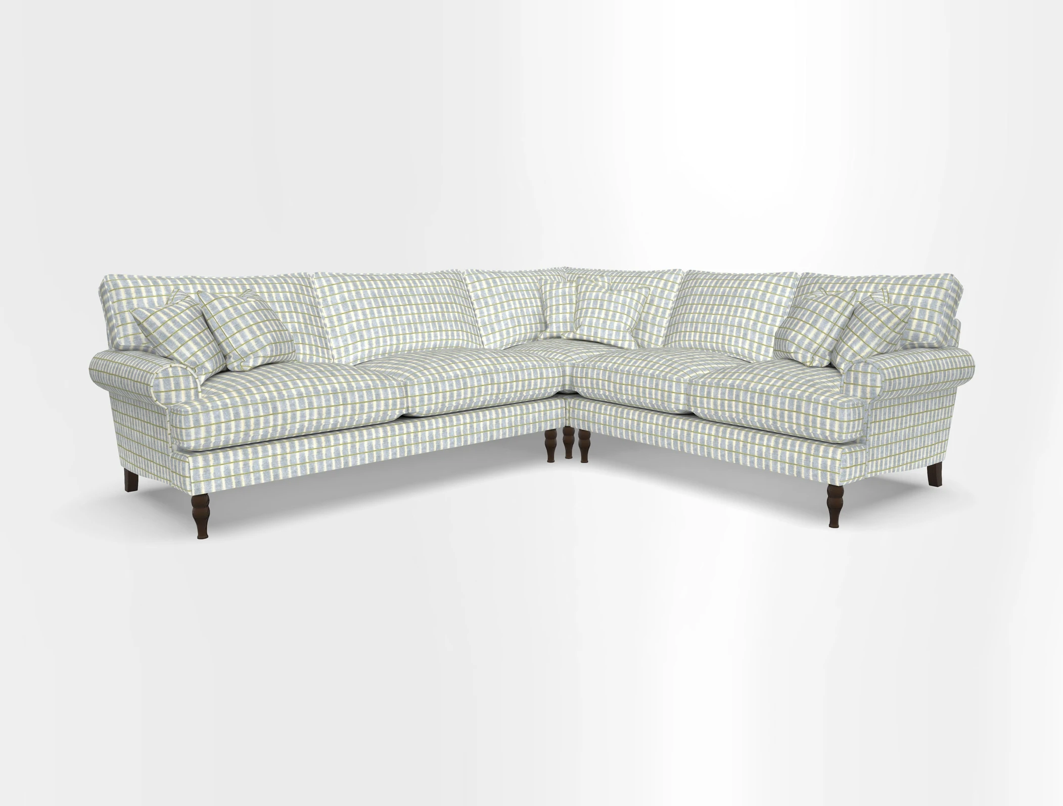 Cooksbridge corner sofa LHF in Cloth 21 Oak Leaf Beech
