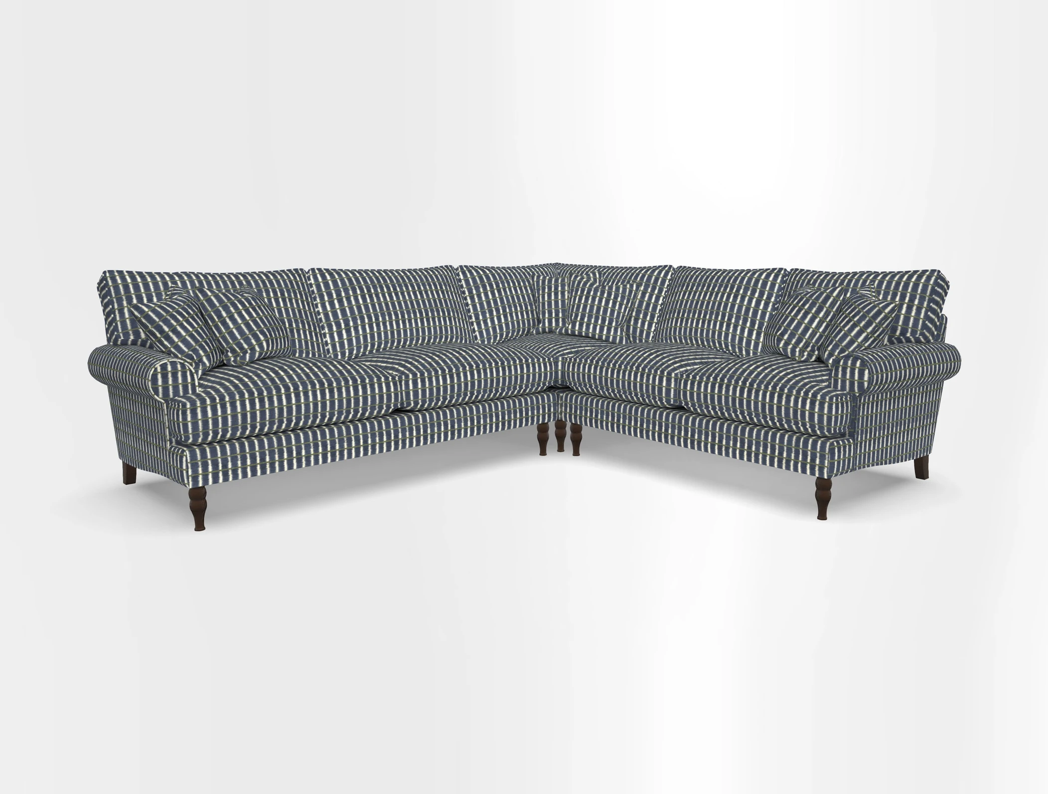 Cooksbridge corner sofa LHF in Cloth 21 Oak Leaf Beech