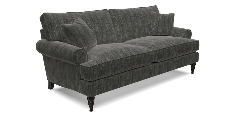 Cooksbridge 3 Seater Sofa in Cloth 21 Coral 1 Lagoon