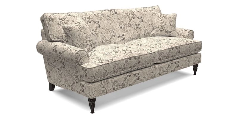 Cooksbridge 3 Seater Sofa in Cloth 21 Coral 1 Lagoon