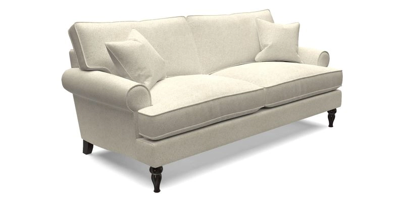Cooksbridge 3 Seater Sofa in Cloth 21 Coral 1 Lagoon