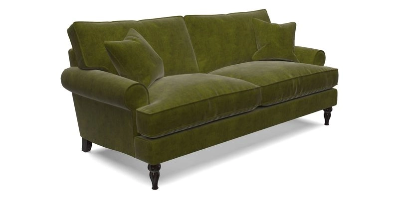 Cooksbridge 3 Seater Sofa in Cloth 21 Coral 1 Lagoon