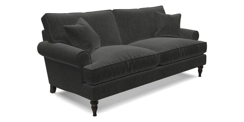 Cooksbridge 3 Seater Sofa in Cloth 21 Coral 1 Lagoon