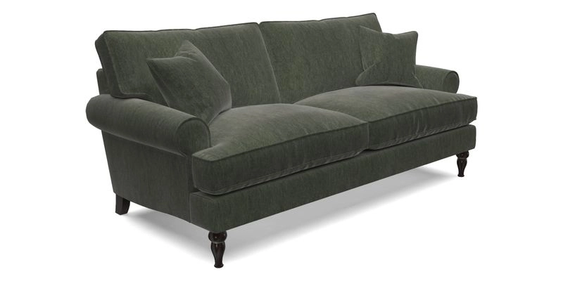 Cooksbridge 3 Seater Sofa in Cloth 21 Coral 1 Lagoon