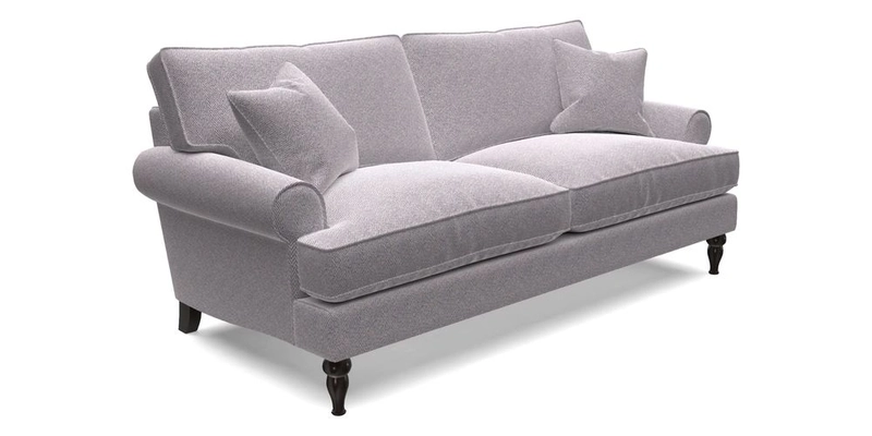 Cooksbridge 3 Seater Sofa in Cloth 21 Coral 1 Lagoon