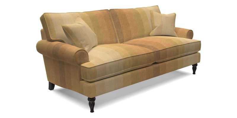 Cooksbridge 3 Seater Sofa in Cloth 21 Coral 1 Lagoon