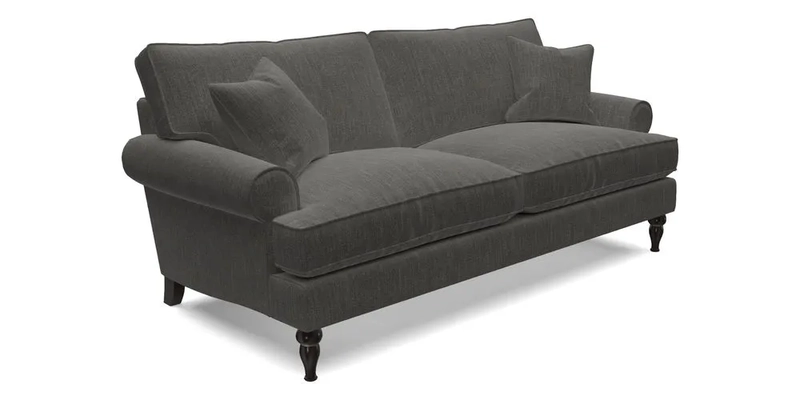 Cooksbridge 3 Seater Sofa in Cloth 21 Coral 1 Lagoon