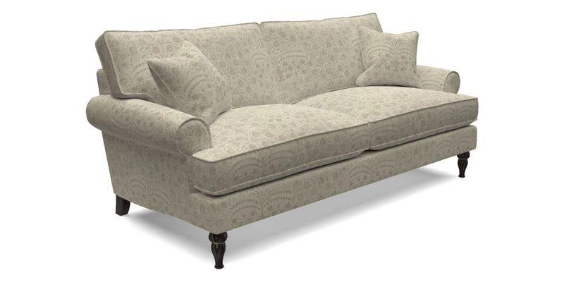Cooksbridge 3 Seater Sofa in Cloth 21 Coral 1 Lagoon