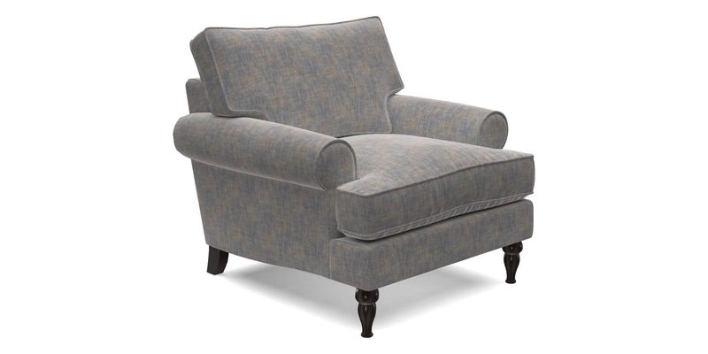 Cooksbridge Chair in Cloth 21 Simple Stripe Bilberry