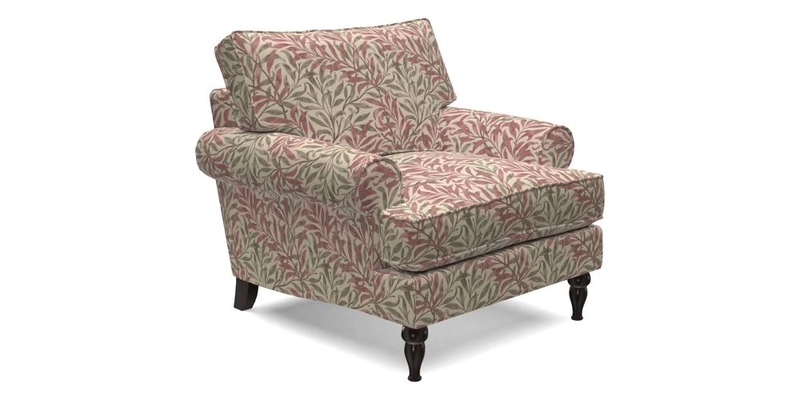 Cooksbridge Chair in Cloth 21 Simple Stripe Bilberry