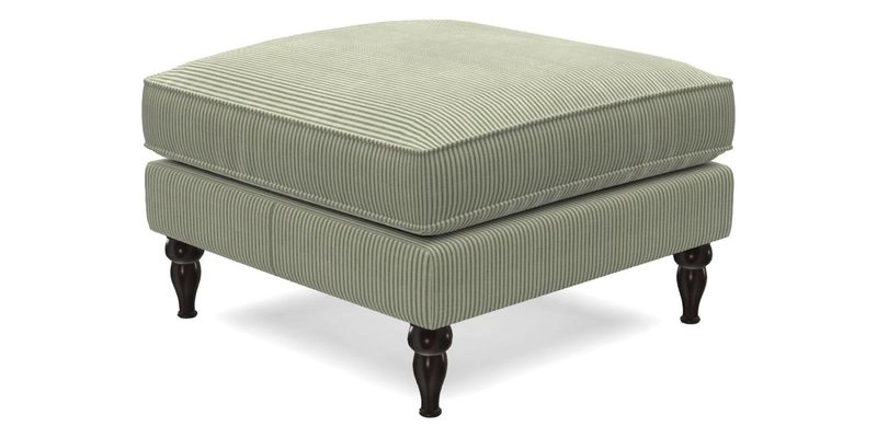 Cooksbridge Footstool in Two Tone Plain Biscuit