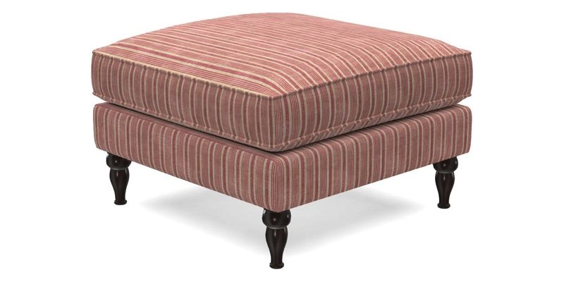 Cooksbridge Footstool in Two Tone Plain Biscuit