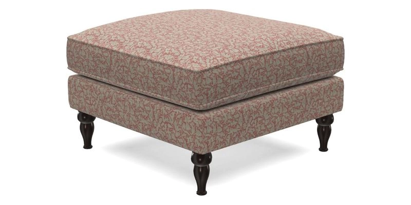 Cooksbridge Footstool in Two Tone Plain Biscuit