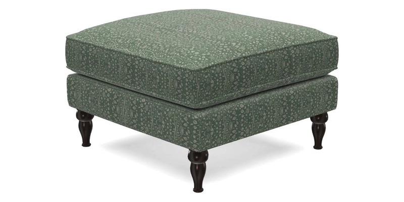 Cooksbridge Footstool in Two Tone Plain Biscuit