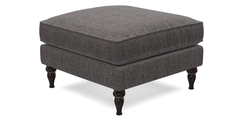 Cooksbridge Footstool in Two Tone Plain Biscuit