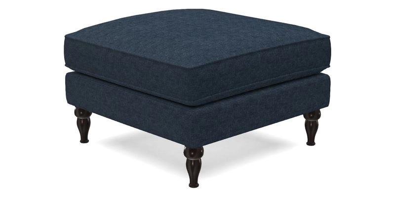 Cooksbridge Footstool in Two Tone Plain Biscuit