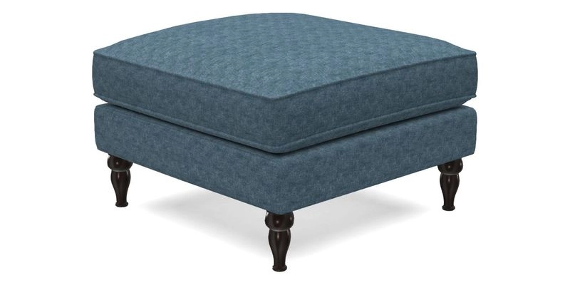 Cooksbridge Footstool in Two Tone Plain Biscuit