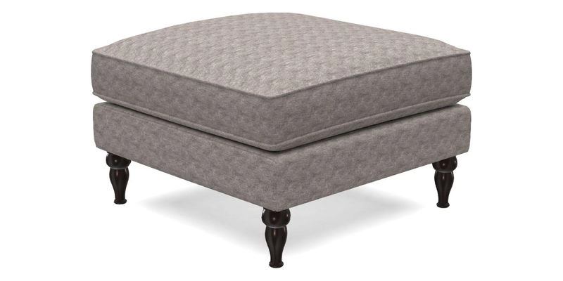 Cooksbridge Footstool in Two Tone Plain Biscuit