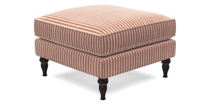 Cooksbridge Footstool in Two Tone Plain Biscuit