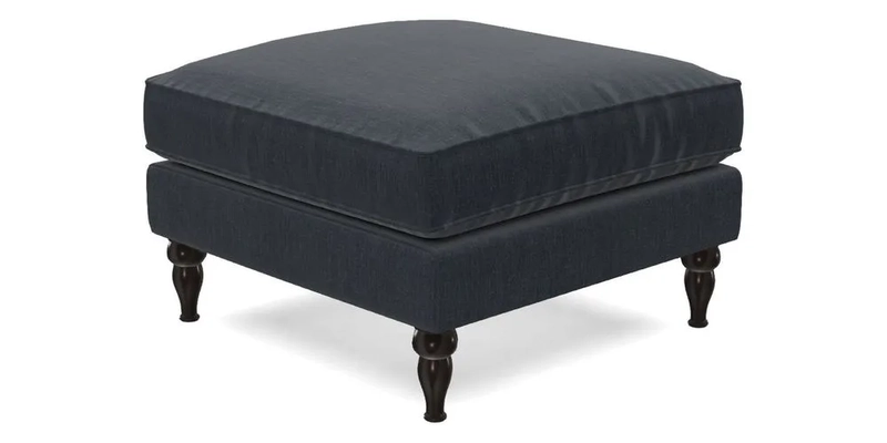 Cooksbridge Footstool in Two Tone Plain Biscuit