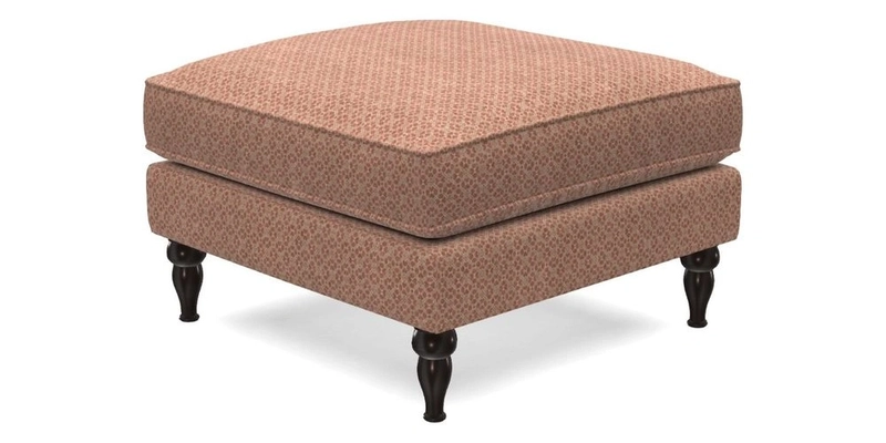 Cooksbridge Footstool in Two Tone Plain Biscuit