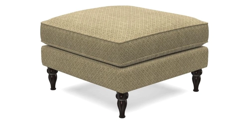 Cooksbridge Footstool in Two Tone Plain Biscuit