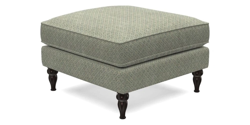 Cooksbridge Footstool in Two Tone Plain Biscuit