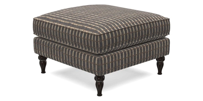 Cooksbridge Footstool in Two Tone Plain Biscuit