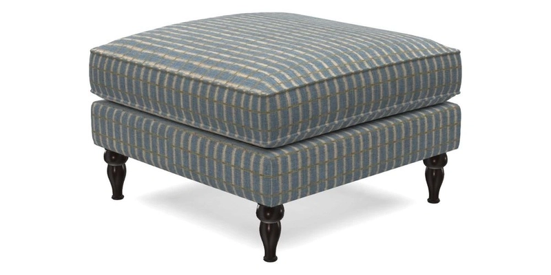 Cooksbridge Footstool in Two Tone Plain Biscuit