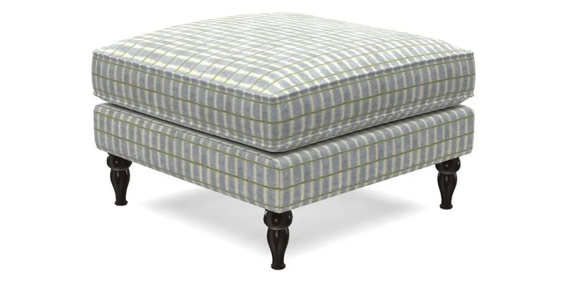 Cooksbridge Footstool in Two Tone Plain Biscuit
