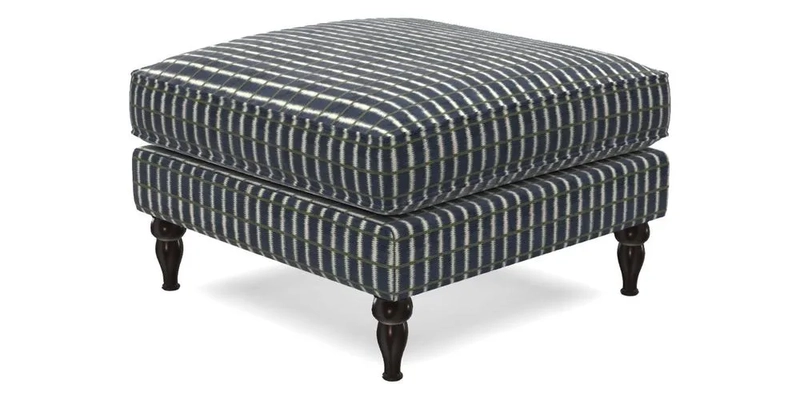 Cooksbridge Footstool in Two Tone Plain Biscuit