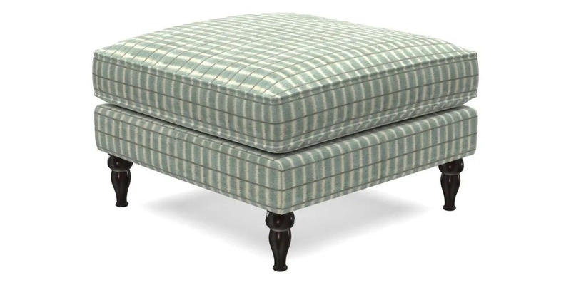 Cooksbridge Footstool in Two Tone Plain Biscuit