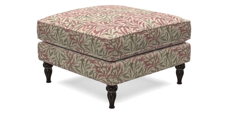 Cooksbridge Footstool in Two Tone Plain Biscuit