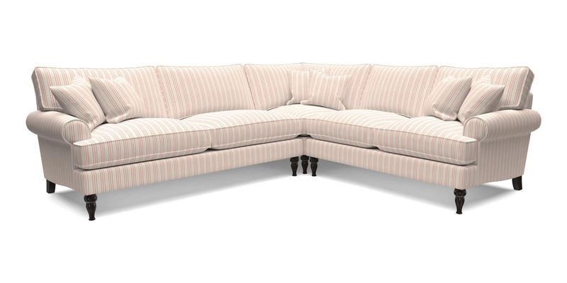 Cooksbridge LHF Corner Sofa in Cloth 21 Oak Leaf Beech
