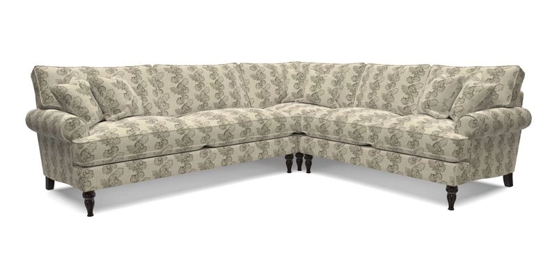 Cooksbridge corner sofa LHF in Cloth 21 Oak Leaf Beech