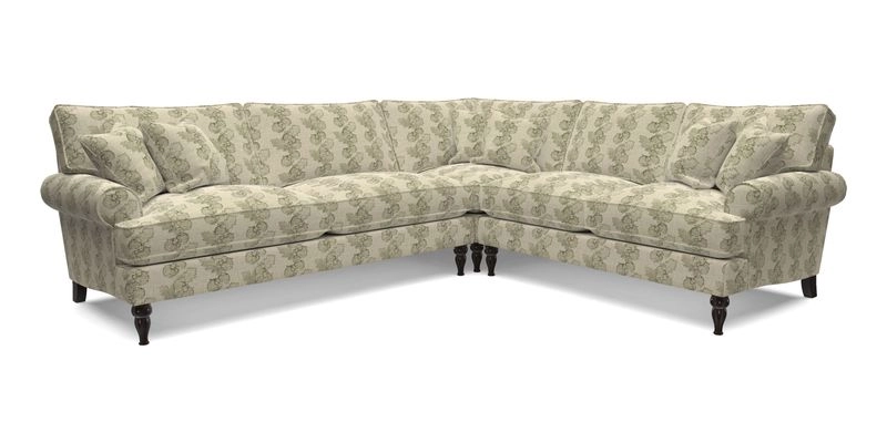 Cooksbridge corner sofa LHF in Cloth 21 Oak Leaf Beech