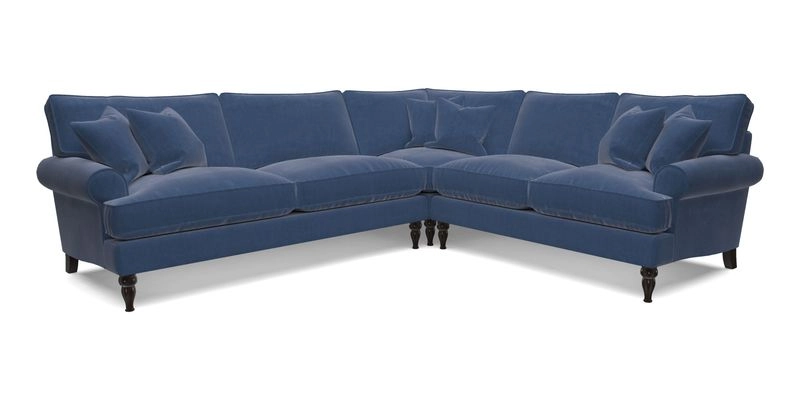 Cooksbridge LHF Corner Sofa in Cloth 21 Oak Leaf Beech