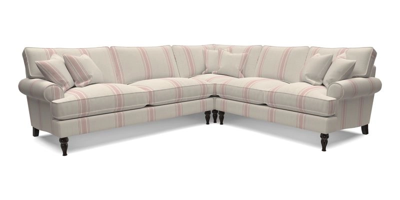 Cooksbridge LHF Corner Sofa in Cloth 21 Oak Leaf Beech