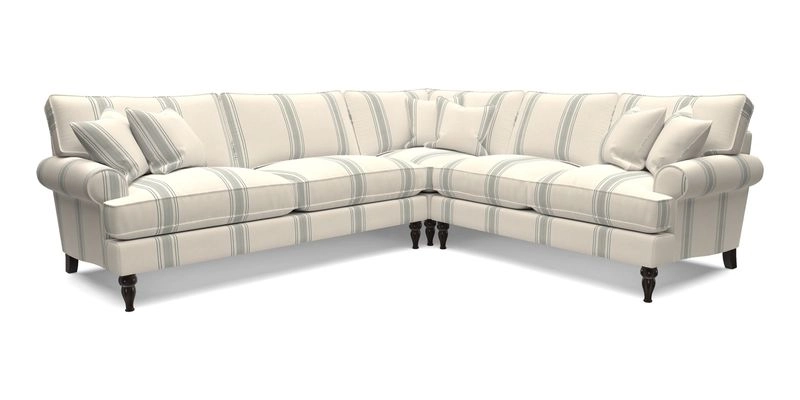 Cooksbridge LHF Corner Sofa in Cloth 21 Oak Leaf Beech
