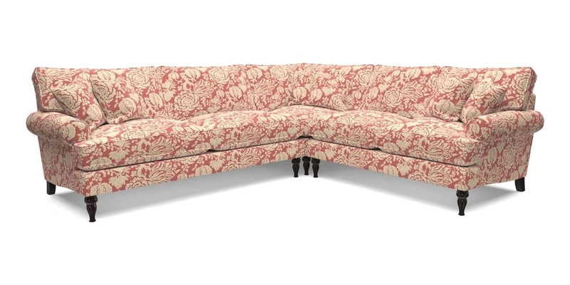 Cooksbridge LHF Corner Sofa in Cloth 21 Oak Leaf Beech
