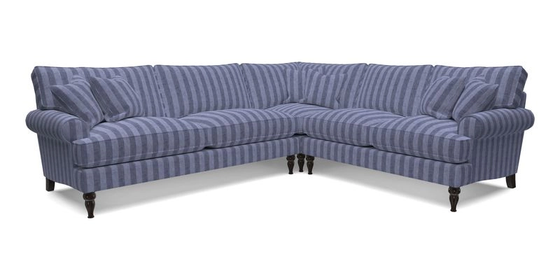 Cooksbridge LHF Corner Sofa in Cloth 21 Oak Leaf Beech