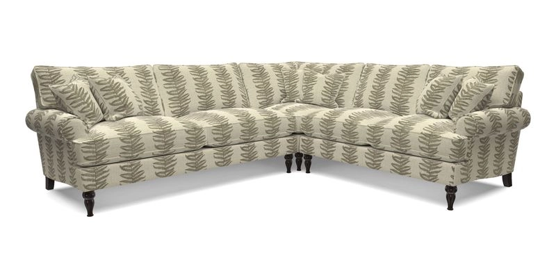 Cooksbridge corner sofa LHF in Cloth 21 Oak Leaf Beech