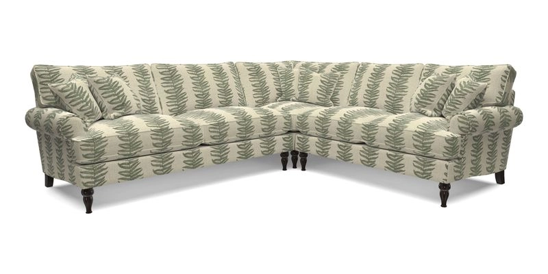 Cooksbridge corner sofa LHF in Cloth 21 Oak Leaf Beech