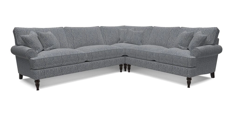 Cooksbridge LHF Corner Sofa in Cloth 21 Oak Leaf Beech