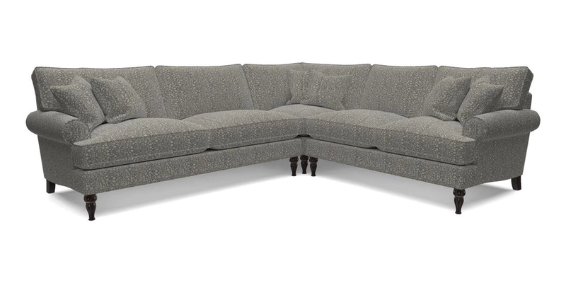Cooksbridge LHF Corner Sofa in Cloth 21 Oak Leaf Beech