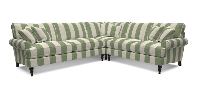 Cooksbridge LHF Corner Sofa in Cloth 21 Oak Leaf Beech