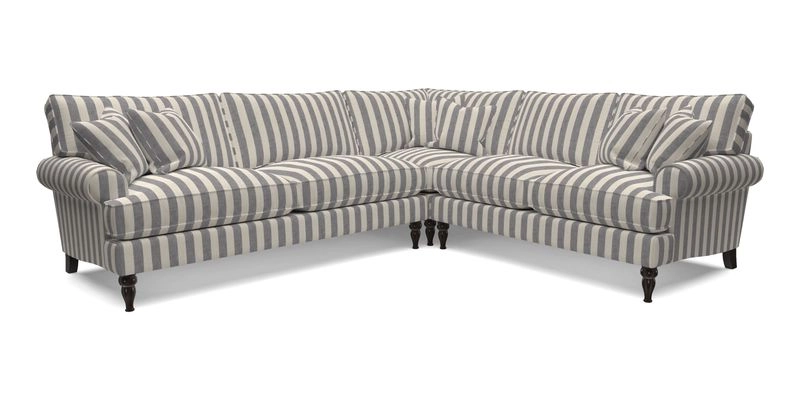 Cooksbridge LHF Corner Sofa in Cloth 21 Oak Leaf Beech