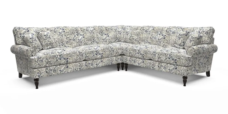 Cooksbridge LHF Corner Sofa in Cloth 21 Oak Leaf Beech