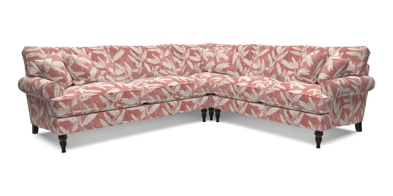 Cooksbridge LHF Corner Sofa in Cloth 21 Oak Leaf Beech
