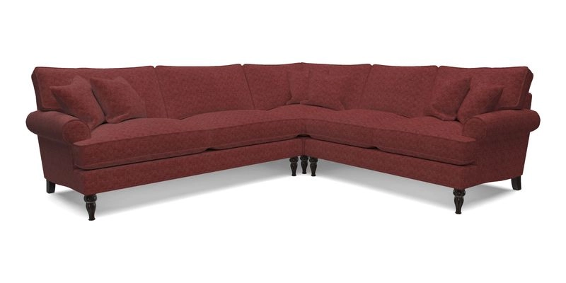 Cooksbridge LHF Corner Sofa in Cloth 21 Oak Leaf Beech